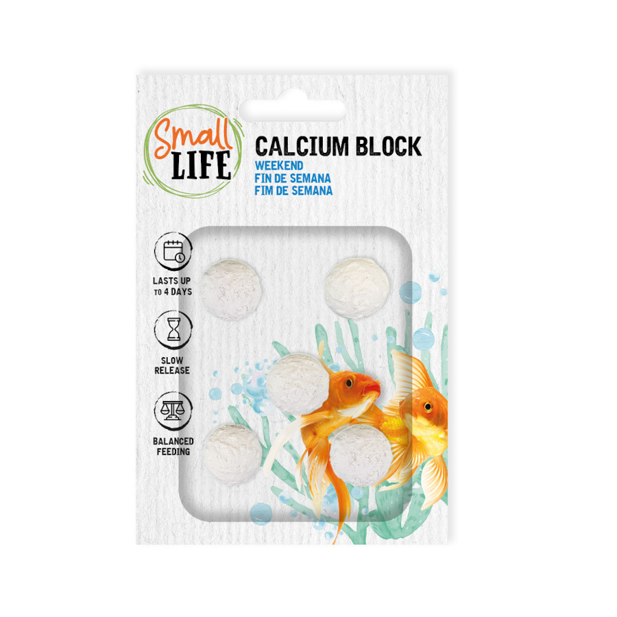0.1 KG Small Life Bloco de Alimento Fim de Semana para peixes