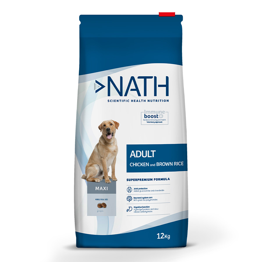 12 KG Nath Adult Maxi Frango ração para cães