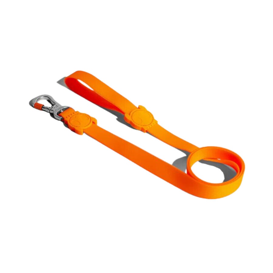 Zeedog Neopro Tangerine Trela Laranja para cães
