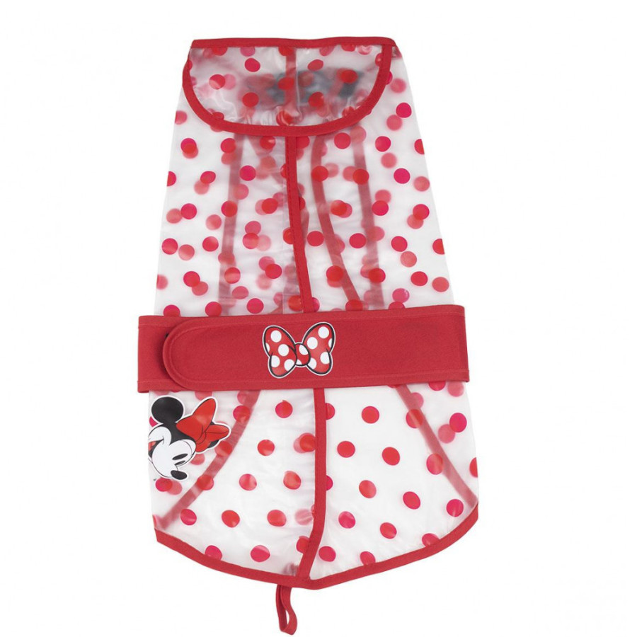 Disney Minnie Mouse Capa de Chuva Impermeável para cães
