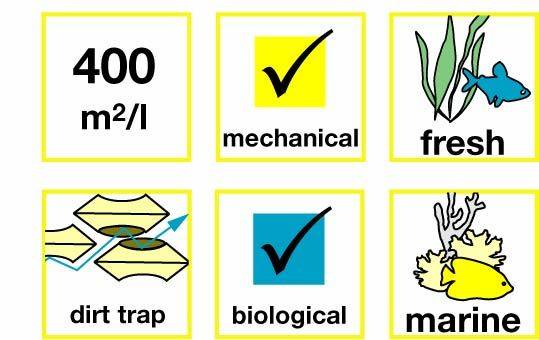 Eheim bio Mech mÃ©dia biolÃ³gica mecÃ¢nica para tanques