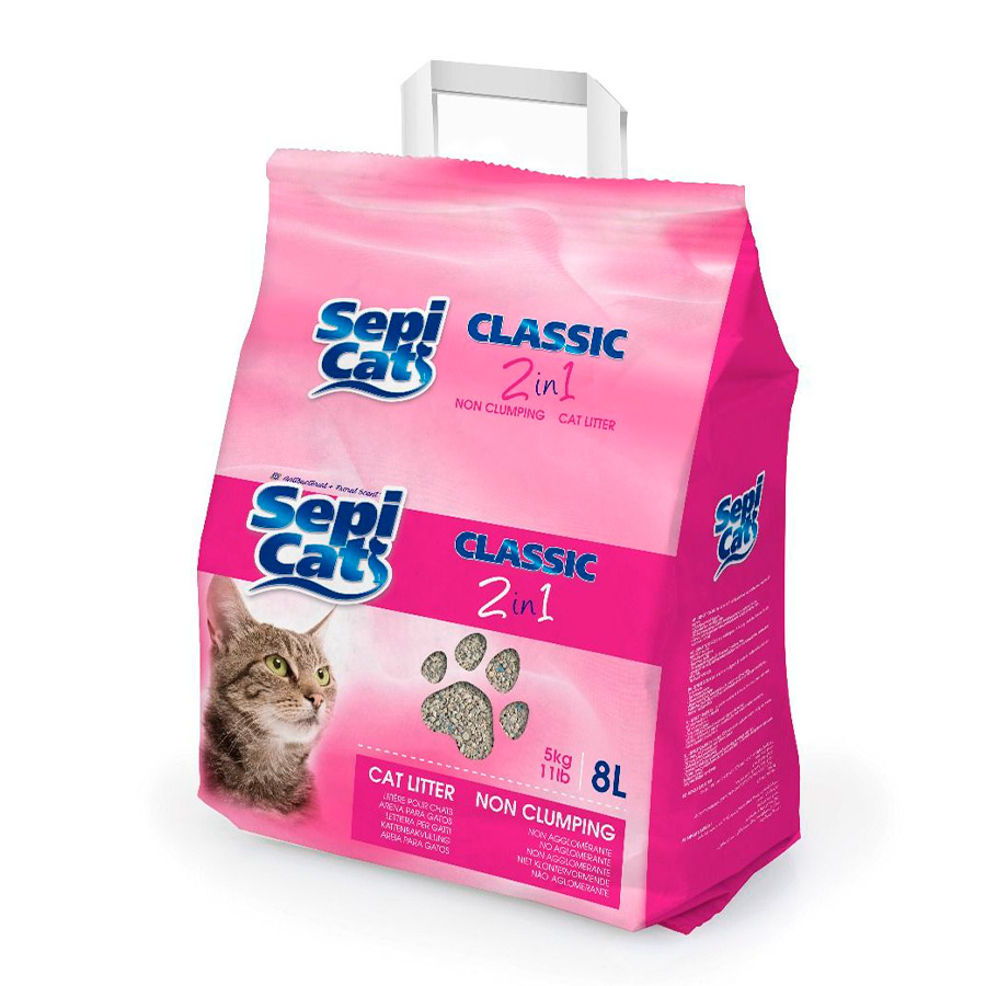 Sepicat Antibac Areia Não Aglomerante