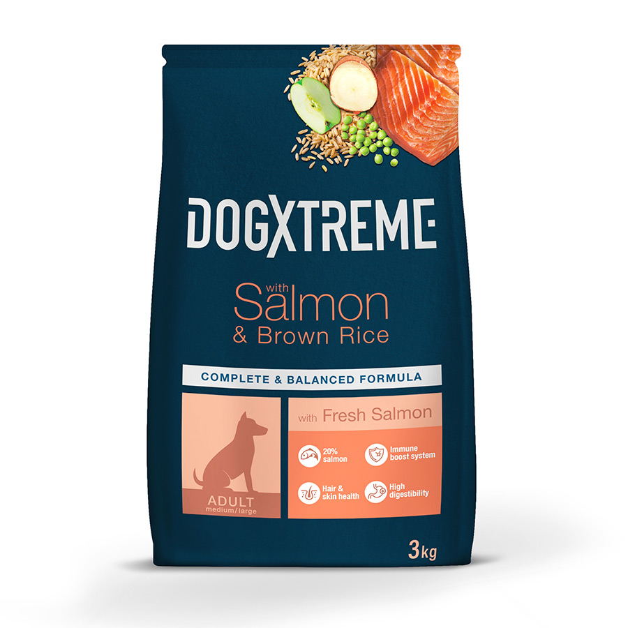 Dogxtreme Salmão e Arroz ração para cães