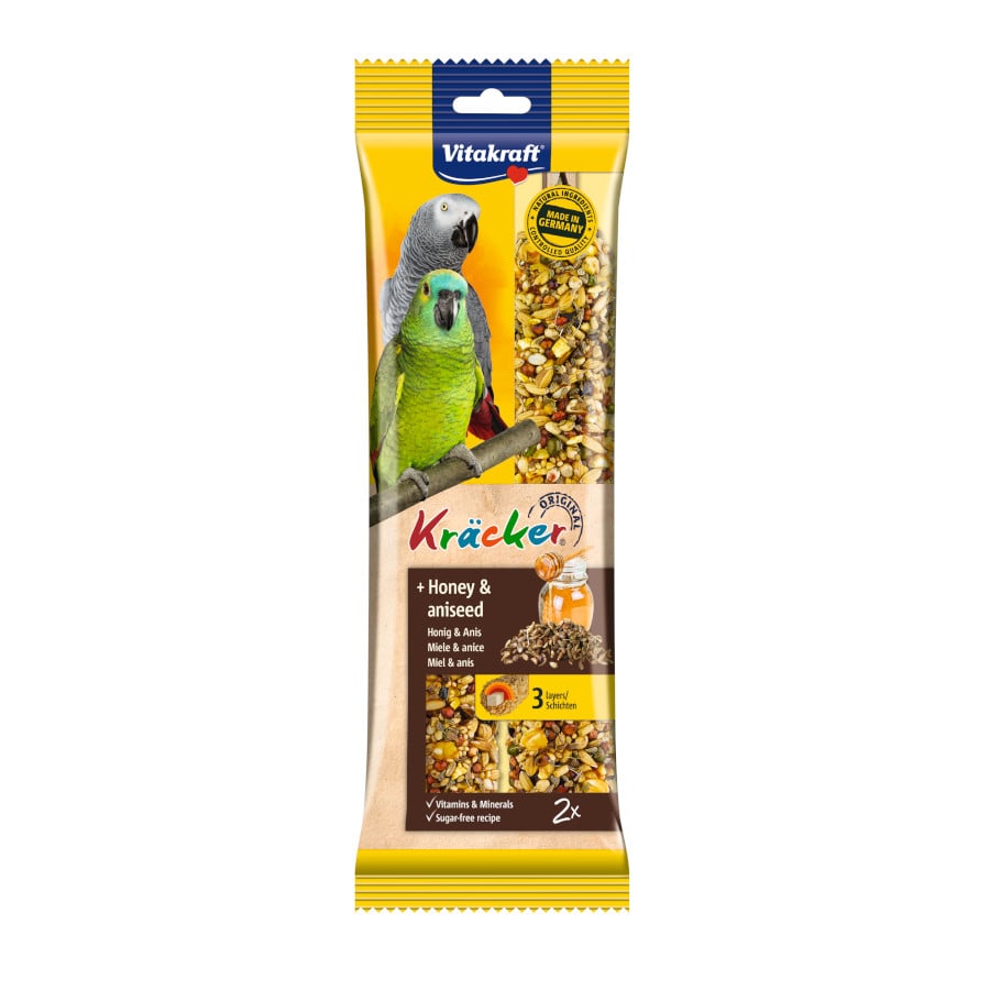 0.18 KG Vitakraft Barras para papagaio africano