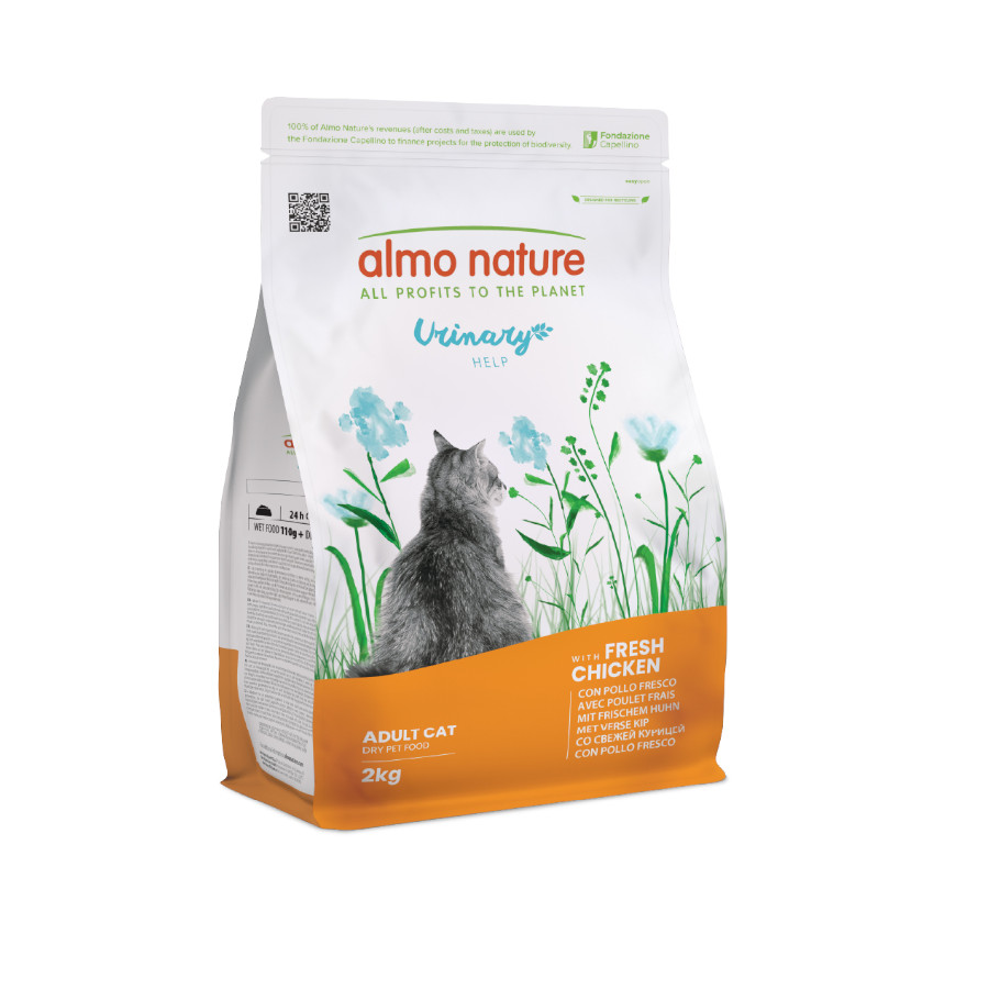 2 kg Almo Nature Urinary Chicken Ração para Gatos