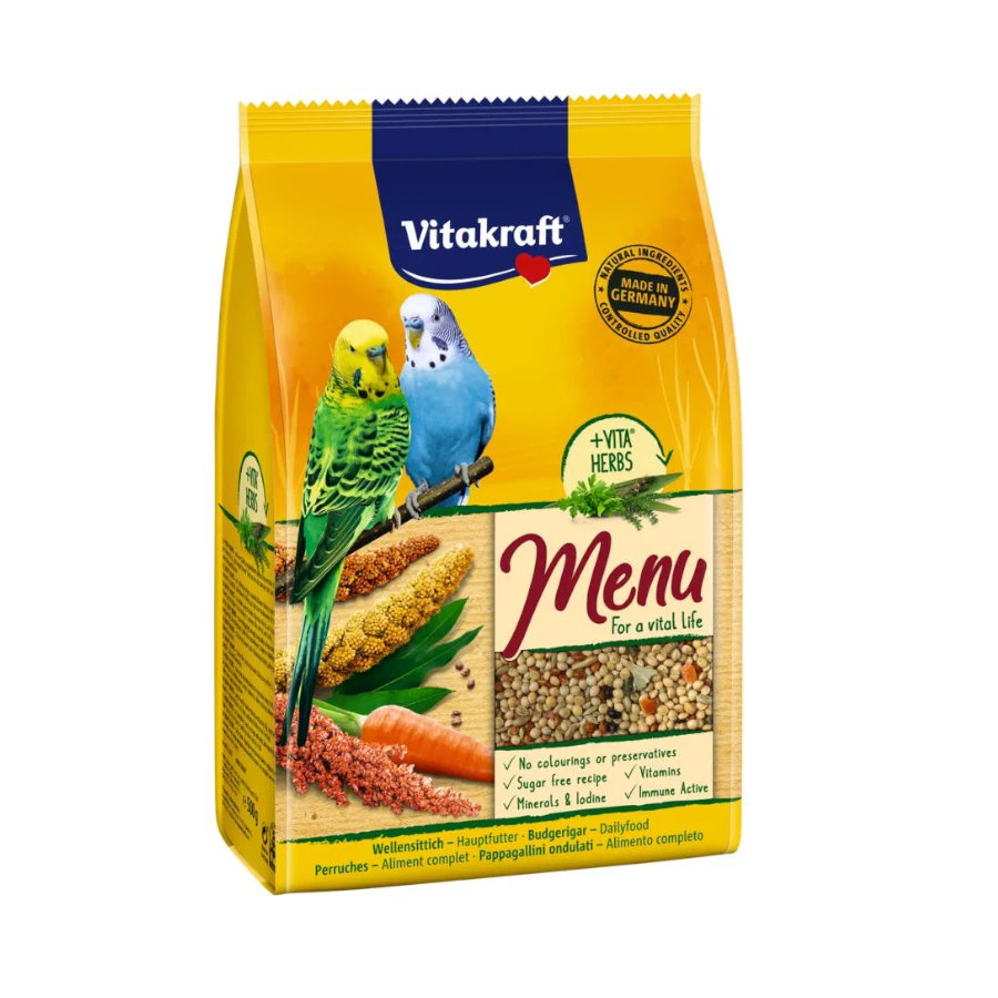 1 KG Vitakraft Premium Menu Comida para periquitos