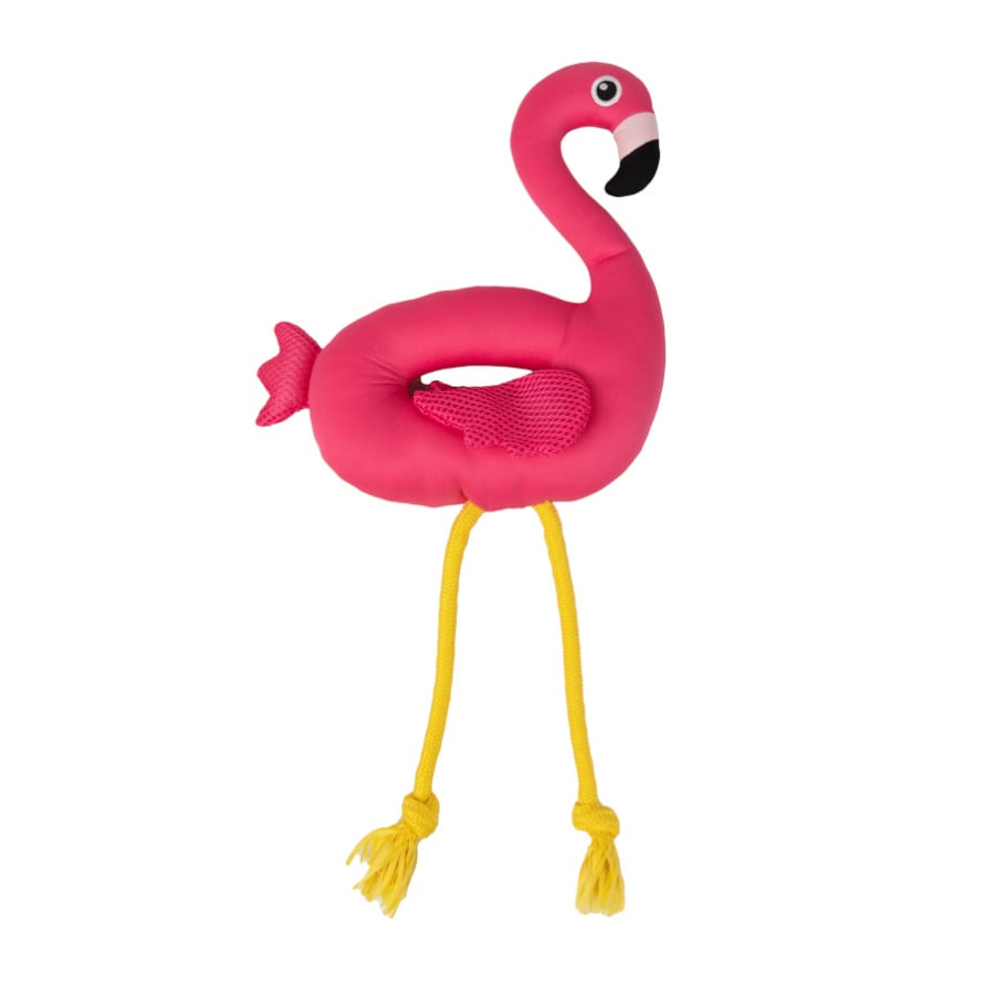 Summer Vives Flamingo mordedor para cães