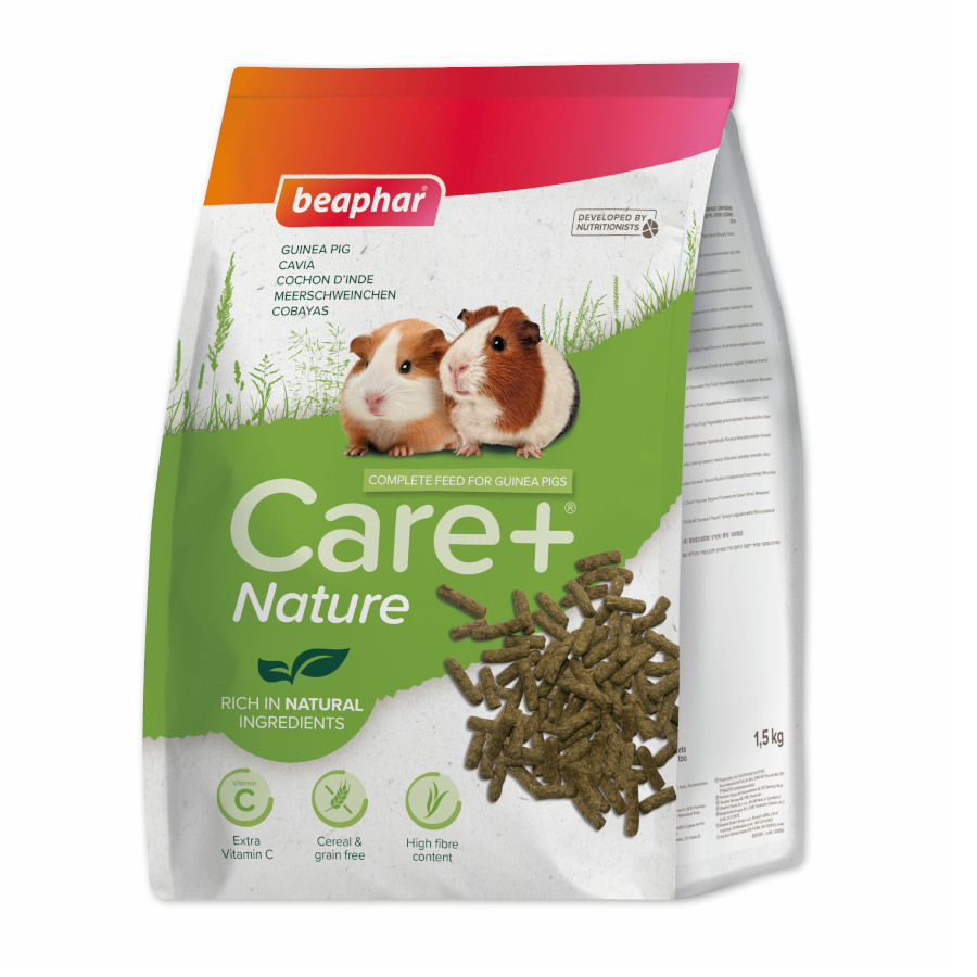 1.53 KG Beaphar Care+ Nature ração para porquinhos-da-índia