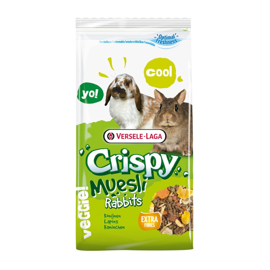 Versele-Laga Crispy Muesli ração para coelhos