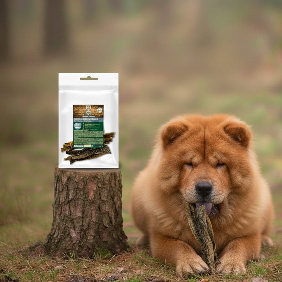 70 g. True Origins Piel Fletán Negro Snack para perros