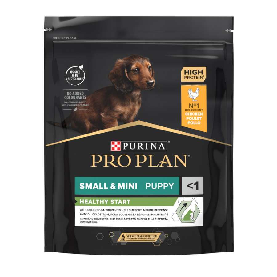 Pro Plan Puppy Small e Mini Healthy Start Frango ração