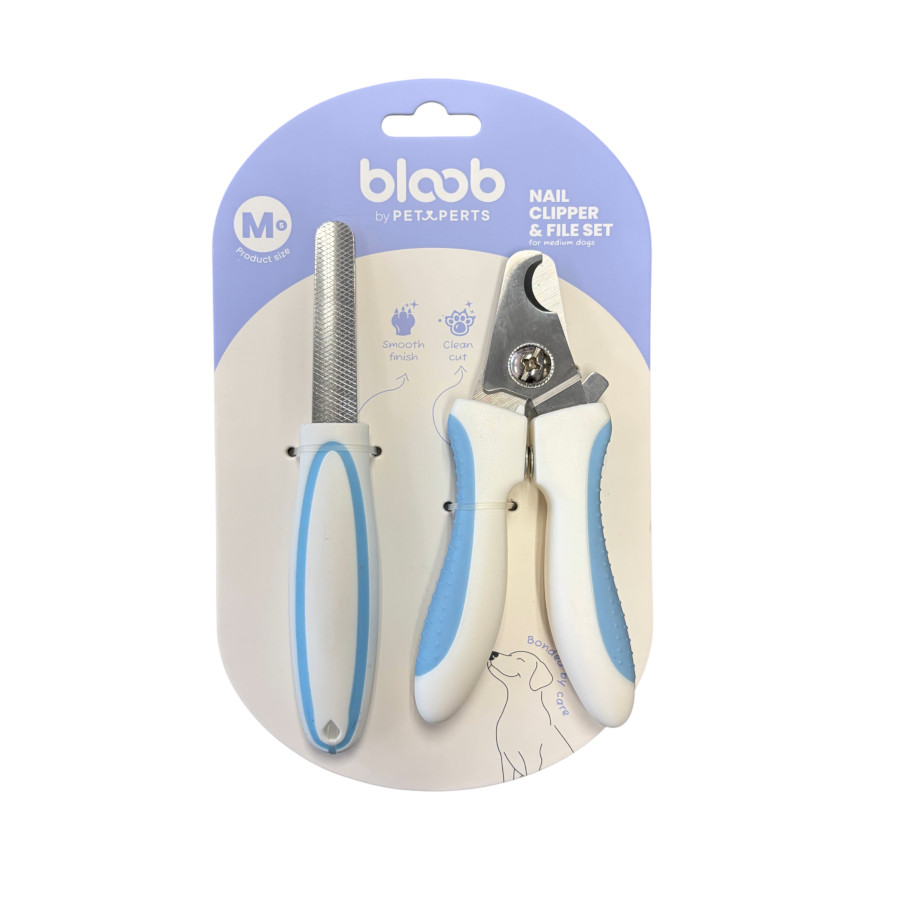 Bloob Conjunto de corta-unhas e lima para cães