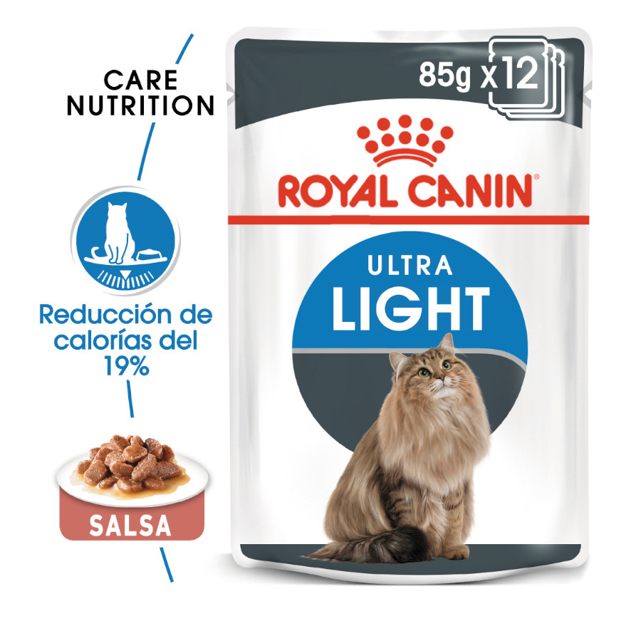 Royal Canin Ultra Light saquetas para gatos