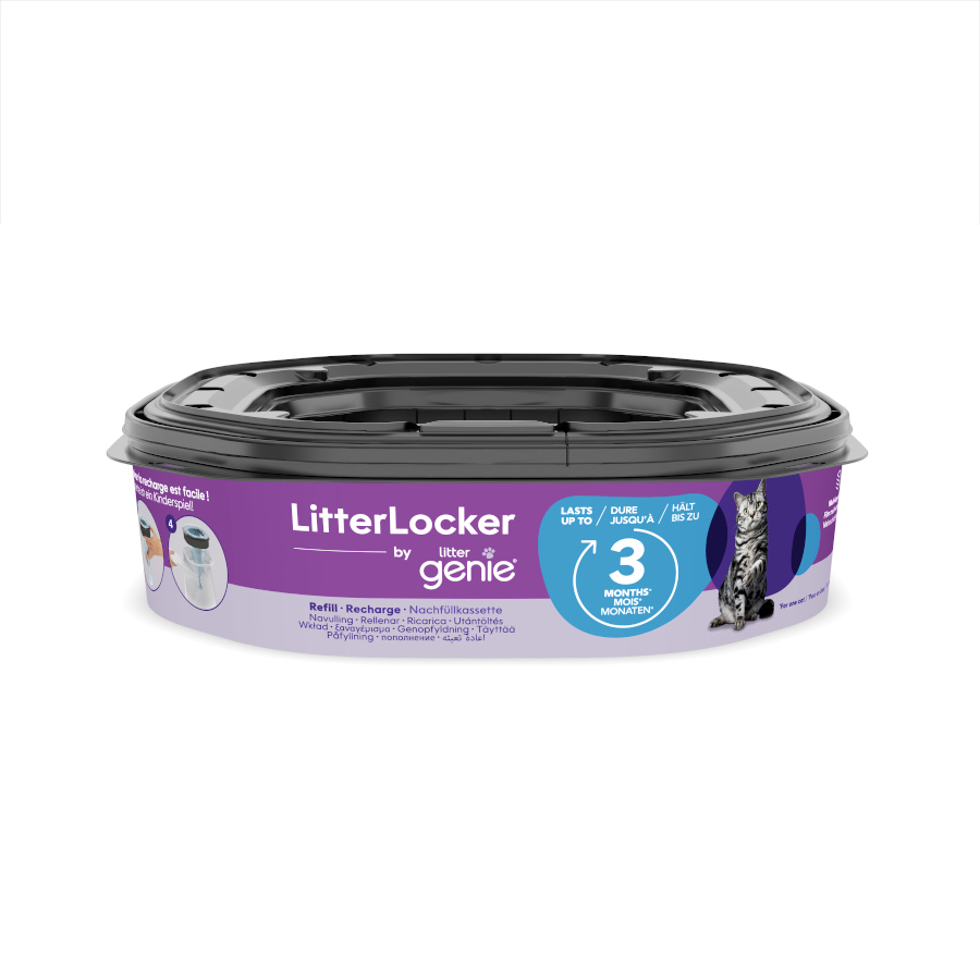Litter Genie Litter Locker Recarga quadrado para gatos