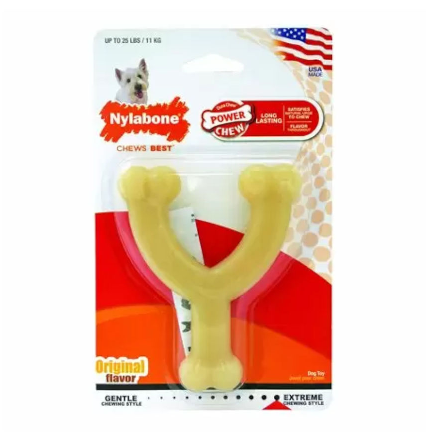 Nylabone Dura Chew Wishbone Osso Mordedor para cães