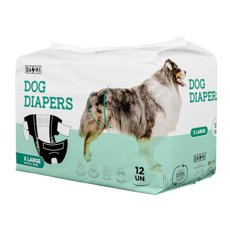 0.481 KG Dashi Fraldas para cães