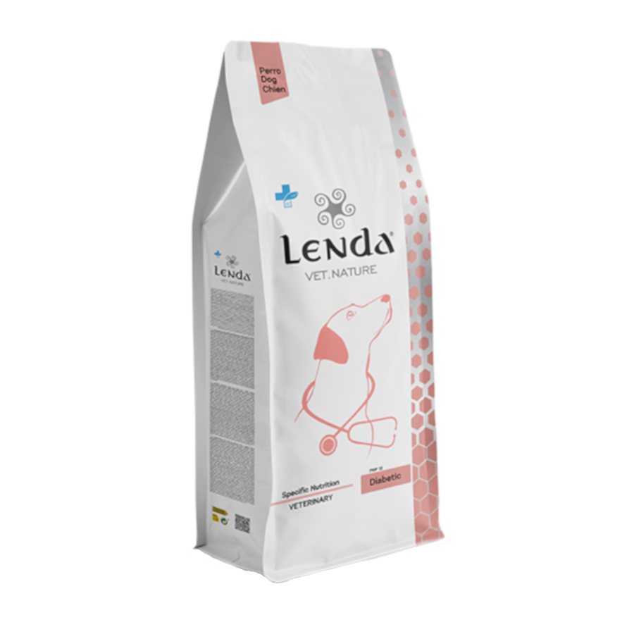 1.97 KG 2 kg Lenda Vet. Nature Diabetic ração para cães