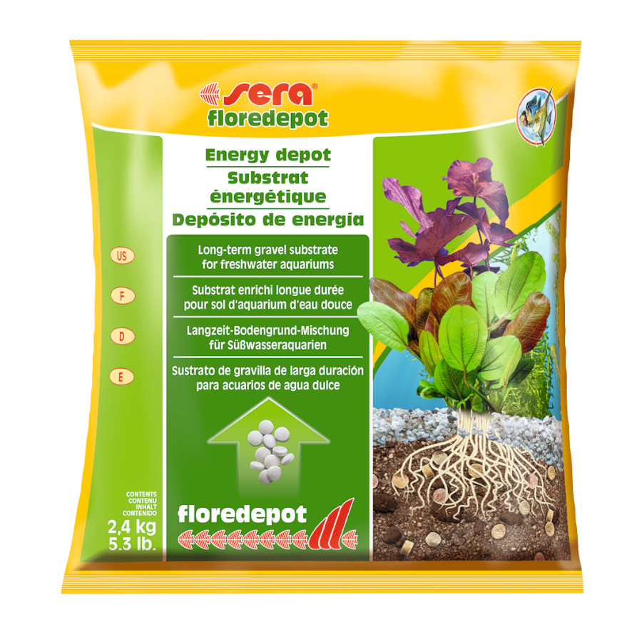 24 KG Sera Floredepot Sustrato para plantas de aquários