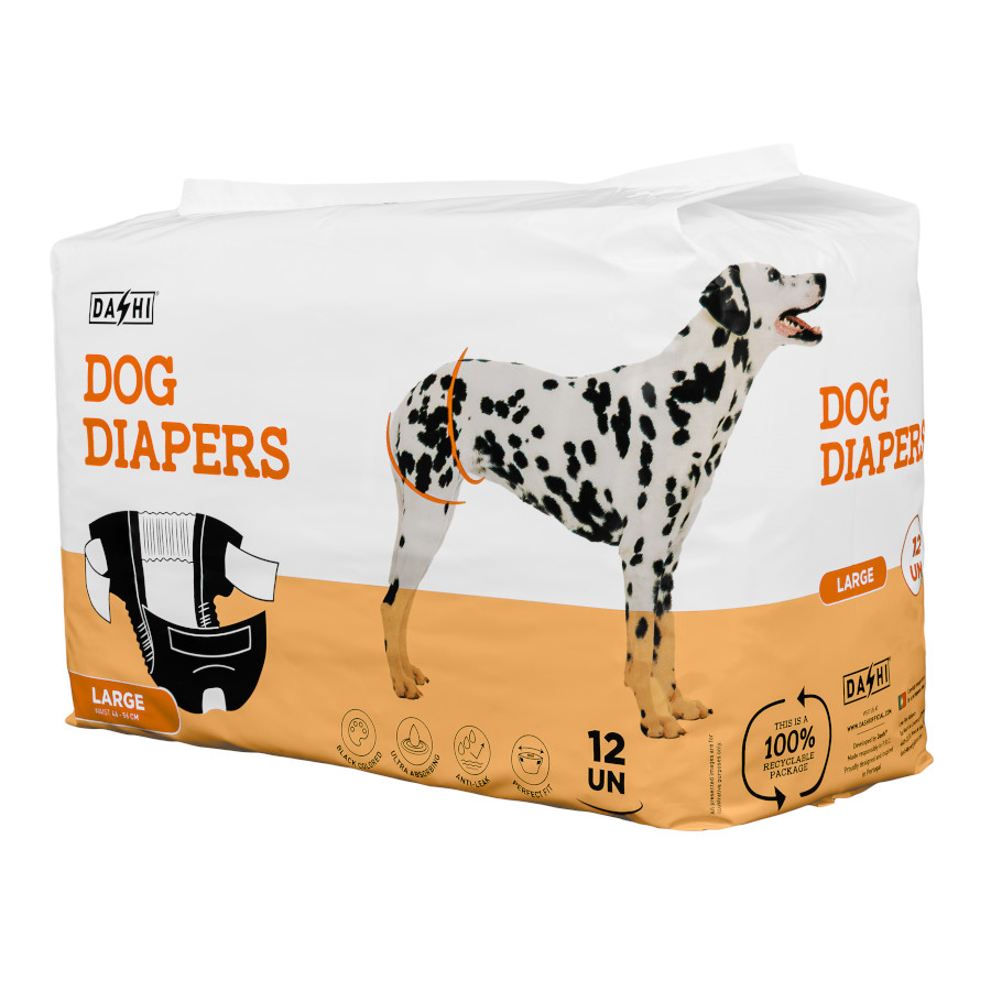 0.437 KG Dashi Fraldas para cães