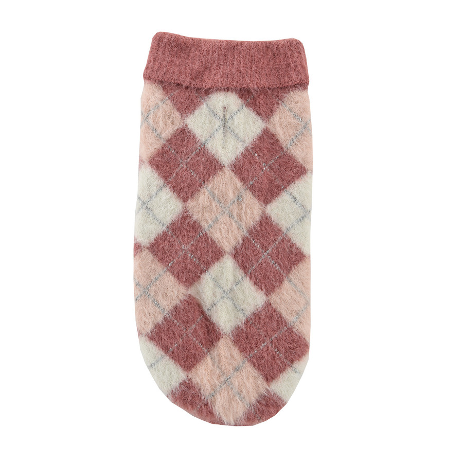 Outech Hoodie com Losangos Rosa para cães