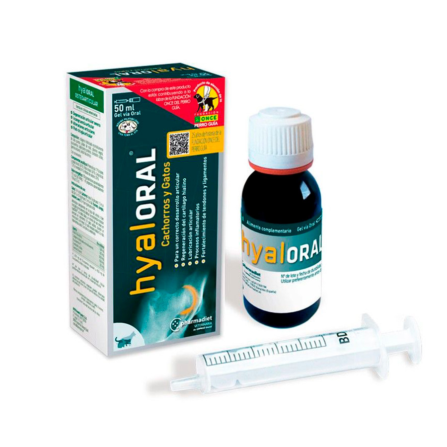 Pharmadiet Hyaloral Complemento em Gel para cães e gatos , , large image number null