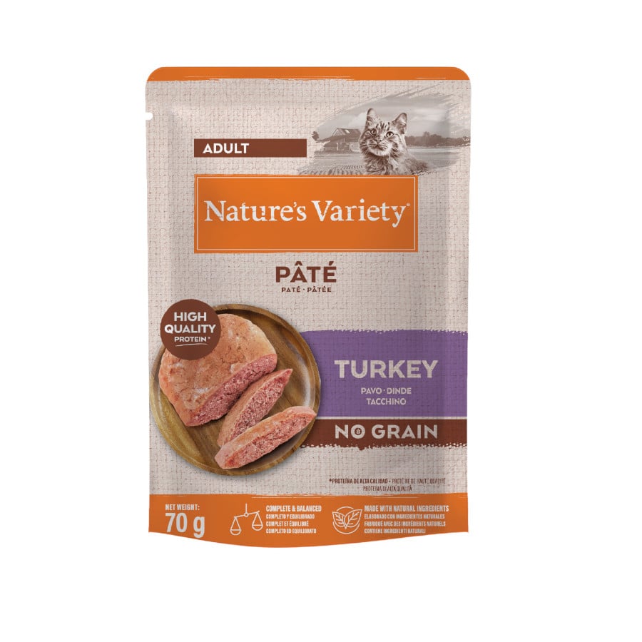 70 g Nature's Variety Original Adult peru saqueta para gatos