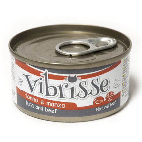 0.07 KG Vibrisse Cat para gatos de atum e vitela