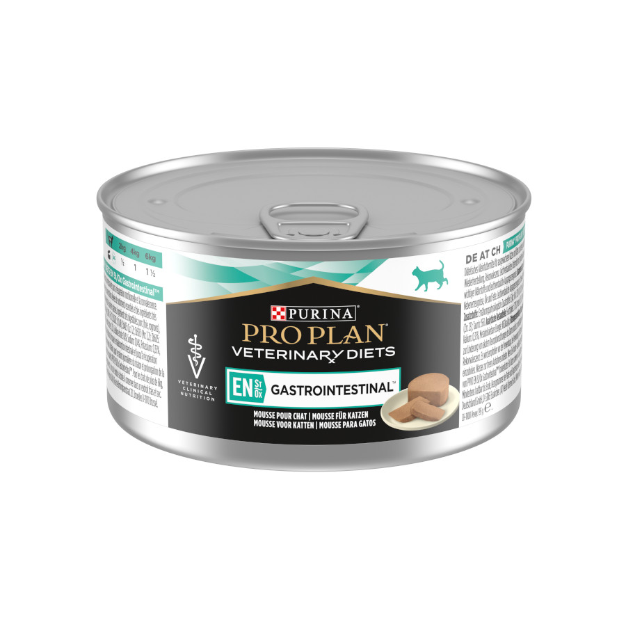 12 latas x 195 g Pro Plan Veterinary Diets Gastrointestinal latas para gatos Pack poupança!