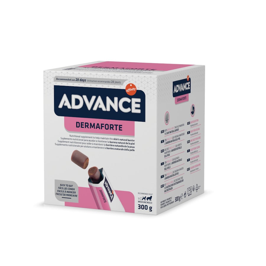 Advance DermaForte suplemento para cães