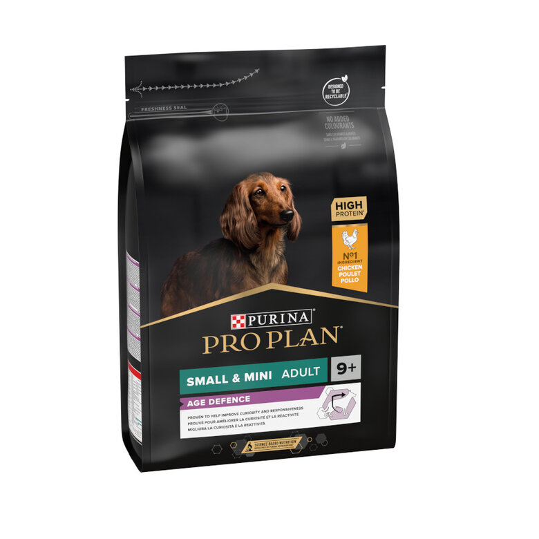 3 KG Pro Plan Adult Small & Mini OptiAge Frango ração para cães