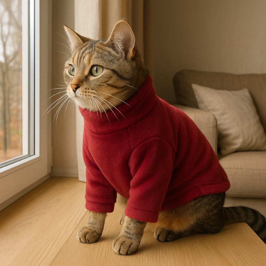 Outech Casaco em Polar para gatos