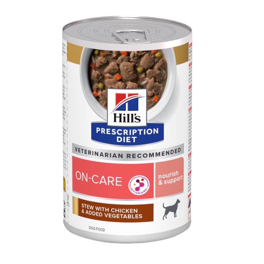0.35 KG Hill's Prescription Diet ON-Care Estufado de Frango e Legumes em lata para cães