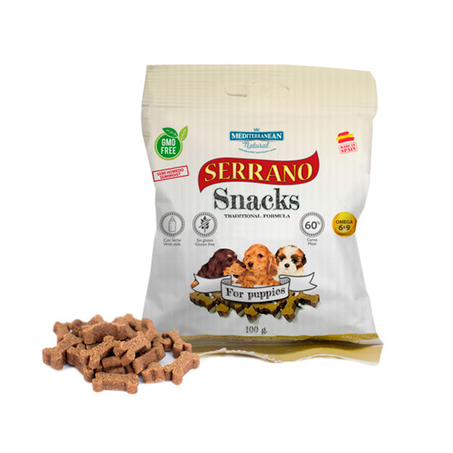 Mediterranean Natural Serrano Ossinhos para cachorros
