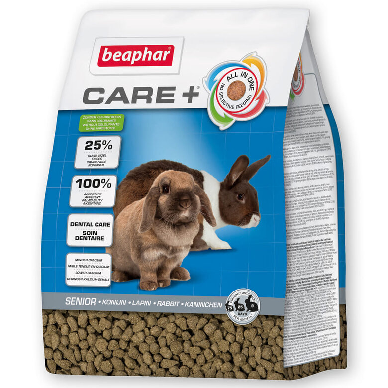 1.5 KG Beaphar Care+ ração para coelhos seniors