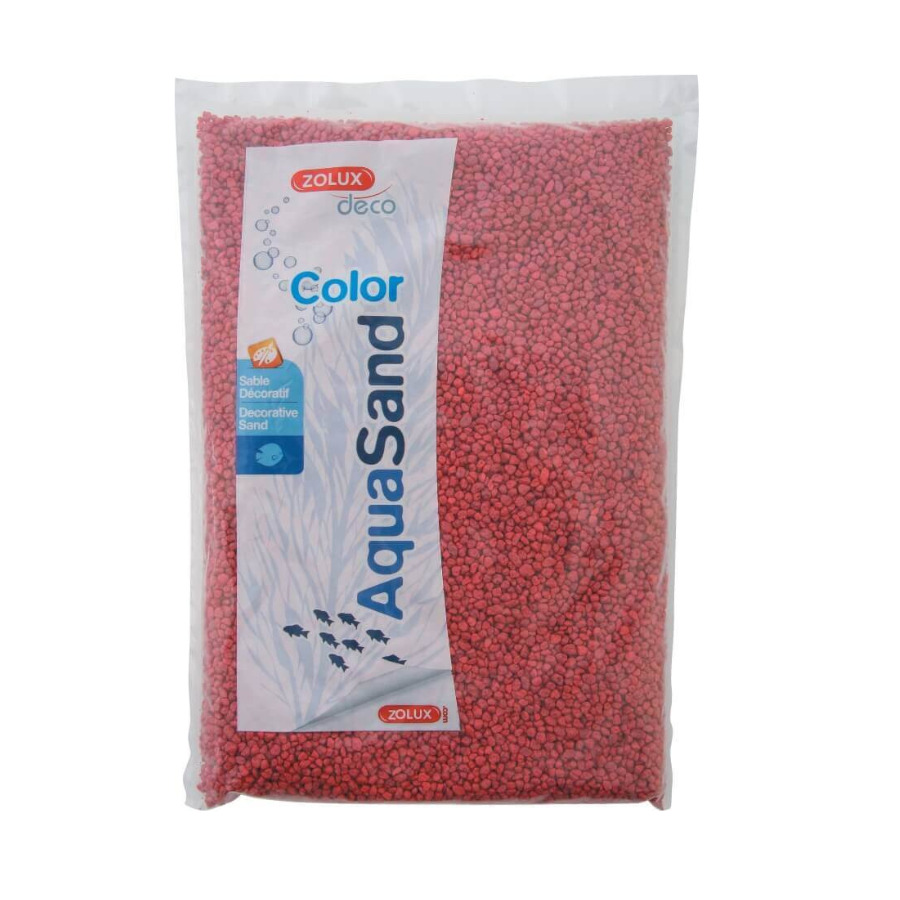 1 kg 1 kg Zolux AquaSand Vermelha para aquários