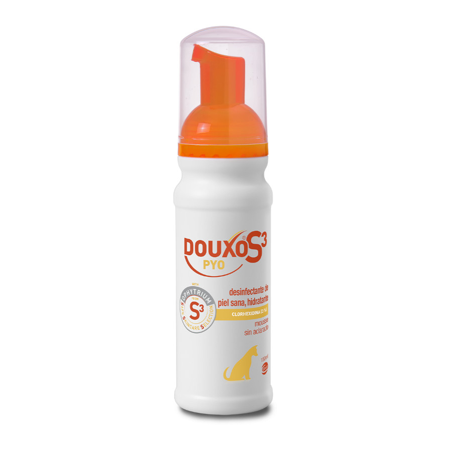 Douxo S3 Pyo Espuma Desinfetante para cães e gatos