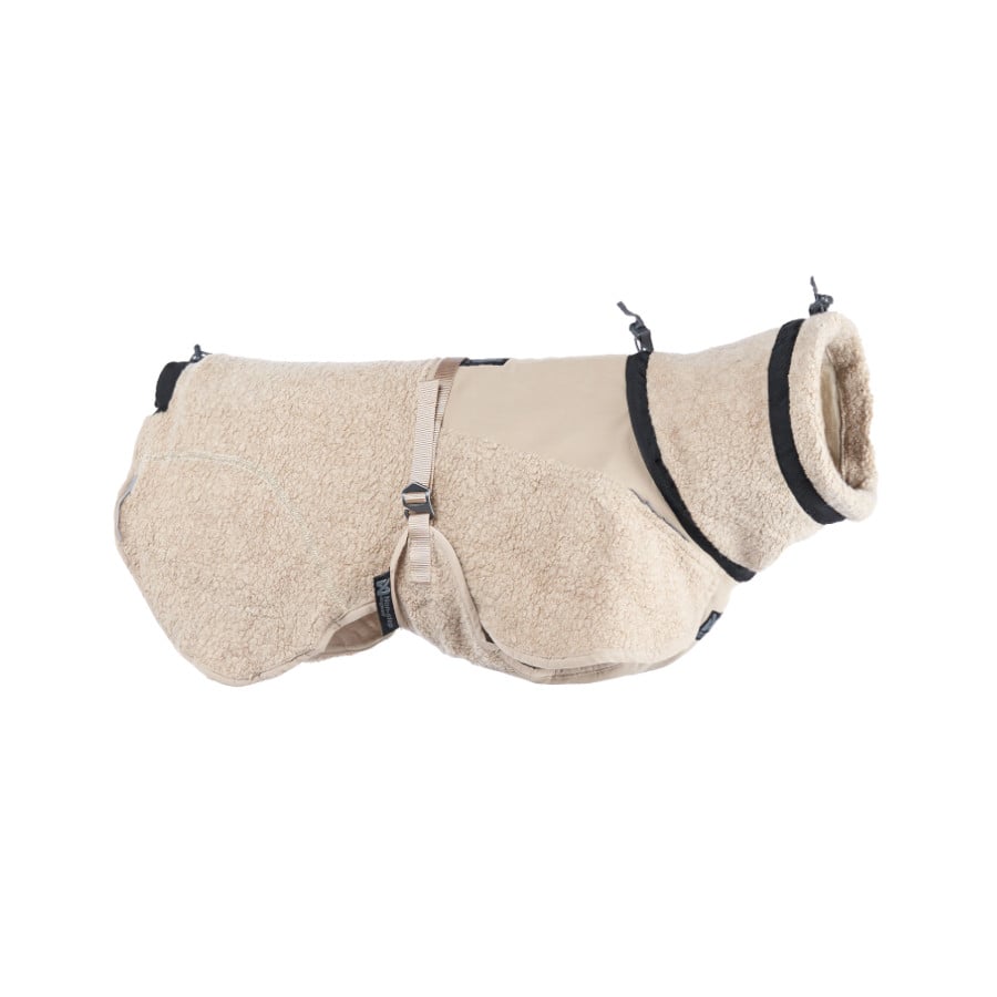 Non-stop Dogwear Casaco de Lã em cor Areia para cães