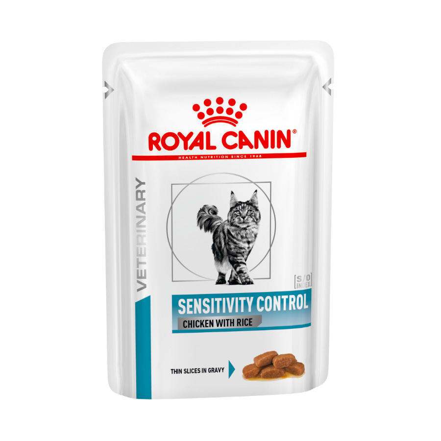 Royal Canin Veterinary Sensitivity Control Pollo y Arroz saqueta em molho - Pack 12 , , large image number null