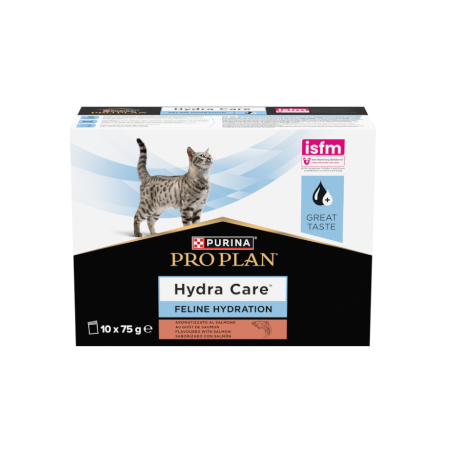 0.75 KG Pro plan Dietas veterinárias Hydra Care Sachets Suplemento de salmão para gatos