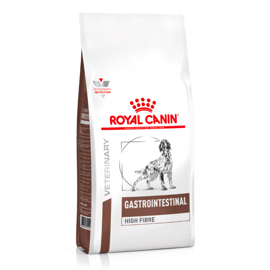 14 KG Royal Canin Veterinary Gastrointestinal High Fibre ração para cães