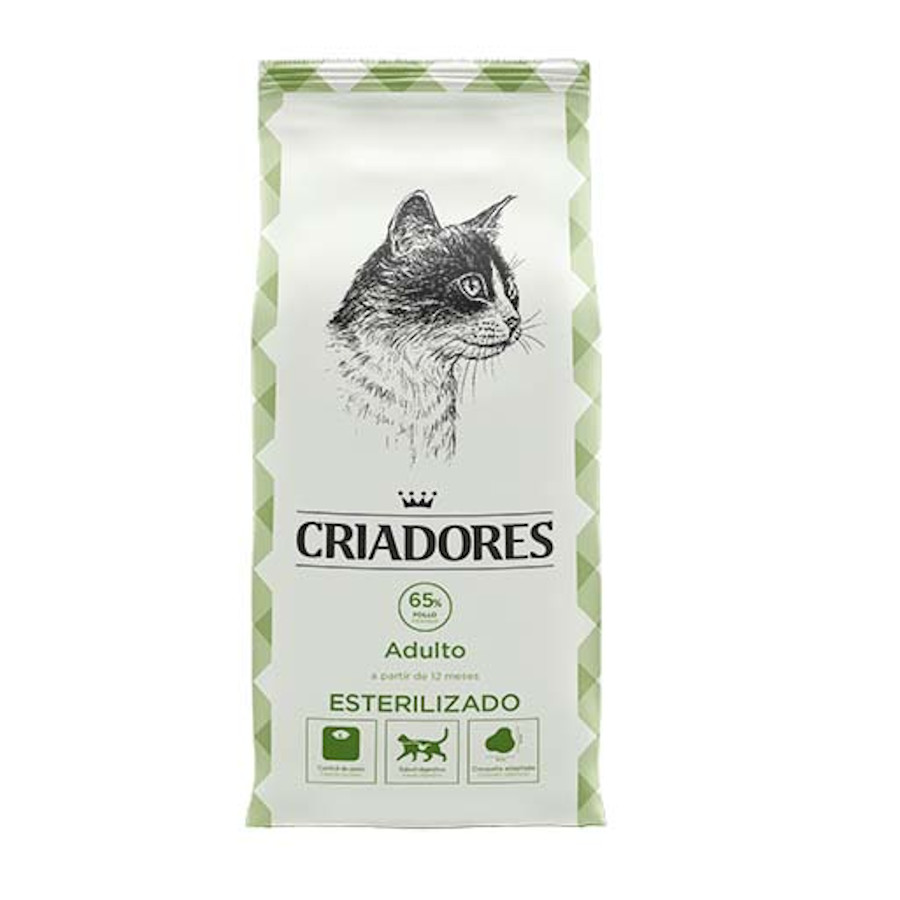 12 kg Criadores Adulto Esterilizado Frango ração para gatos