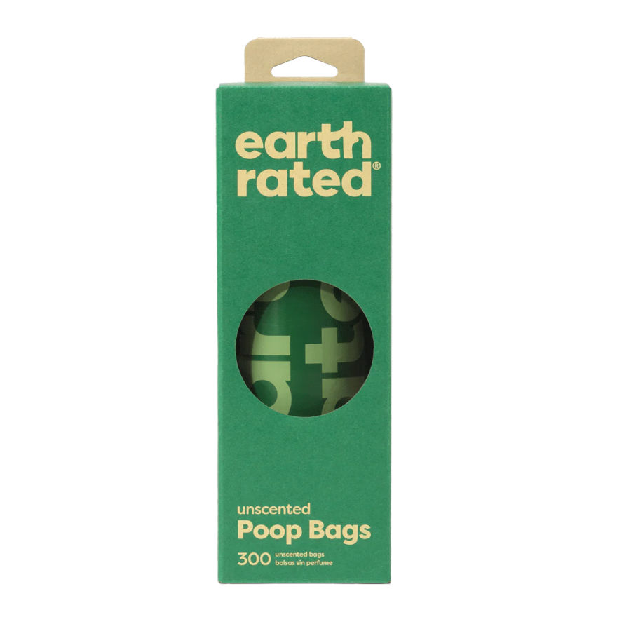 300 UN Earth Rated Bulk Single Roll Sacos Higiénicos para as fezes de cão