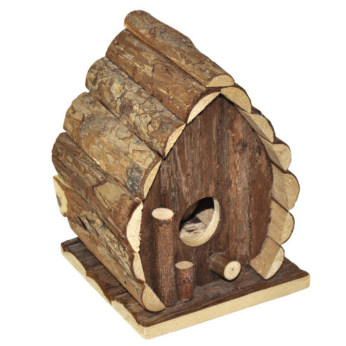 Ninho de madeira natural para hamster North Home