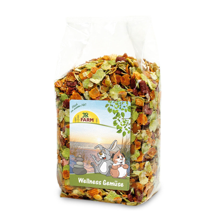 0.6 KG JR Farm Snack Wellness com Legumes para Roedores