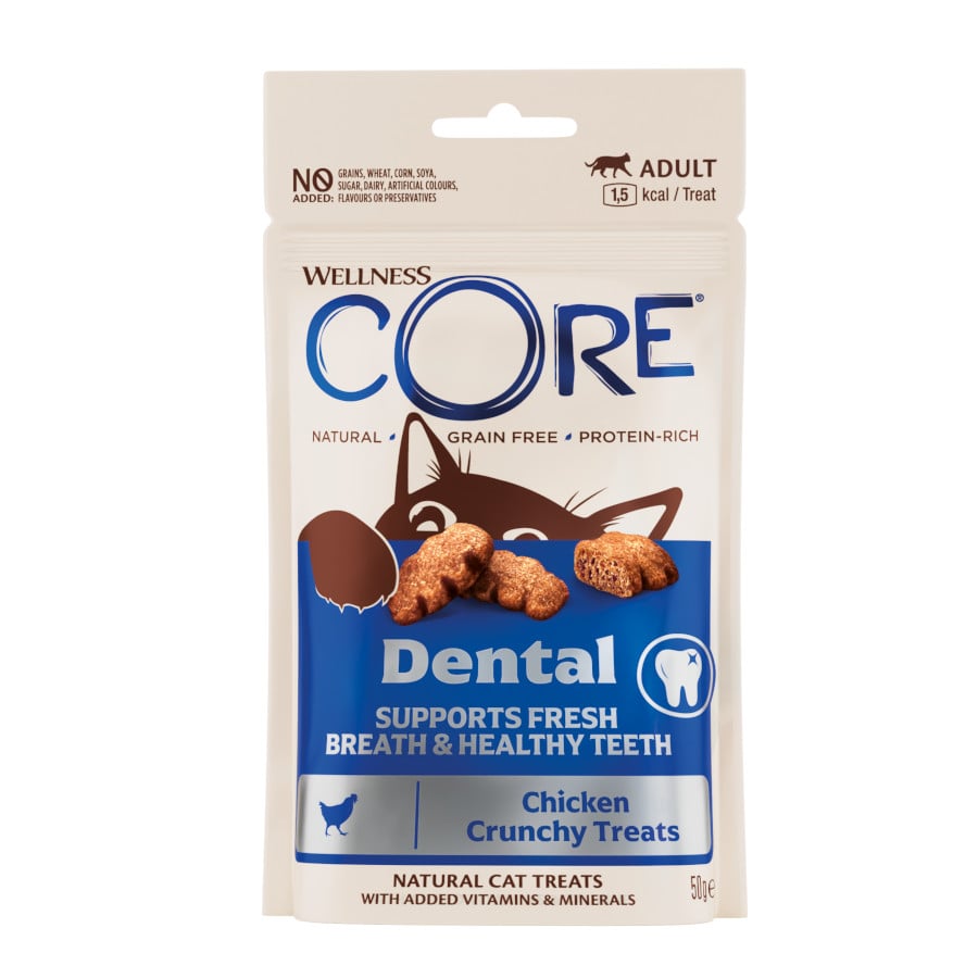 50 g Wellness Core Snack dental Pollo para gatos