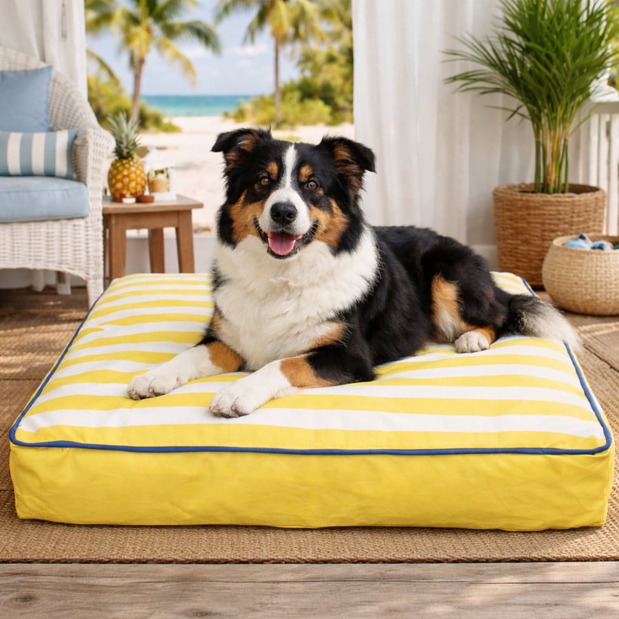 Summer Vibes Cool Club Mattress Cama Refrescante para cães