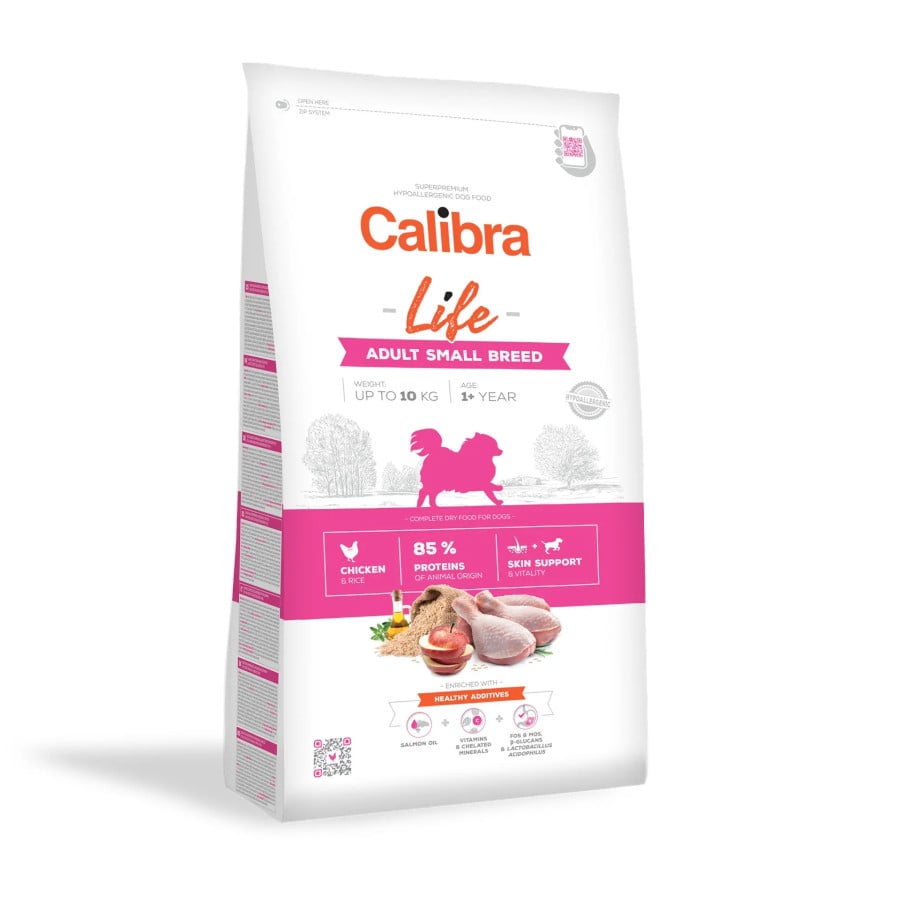 6 kg Calibra Life Adult Small Ração de frango para cães pequenos