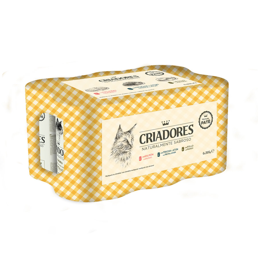 2.37 KG Criadores Multipack de Frango e Peixe em lata para gatos
