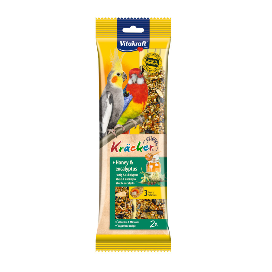 0.18 KG Vitakraft Barras Mel para cotorras