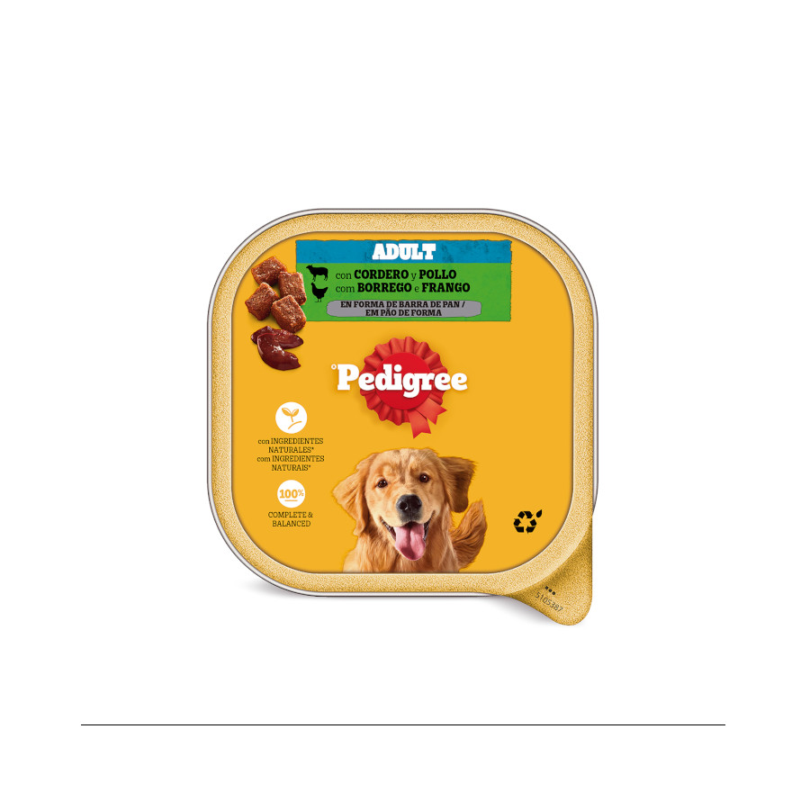 300 g Pedigree Cordeiro e Frango Terrina em Patê para Cães